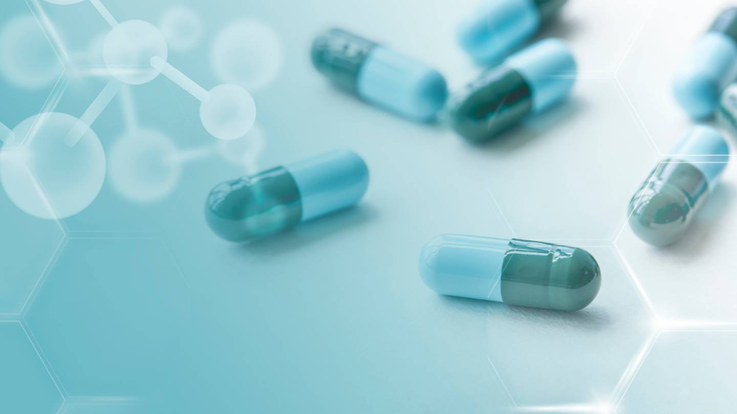 An image of Focalin capsules